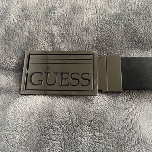 Guess Unisex reversible belt and Buckle